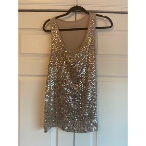 Sequin INC tank top
